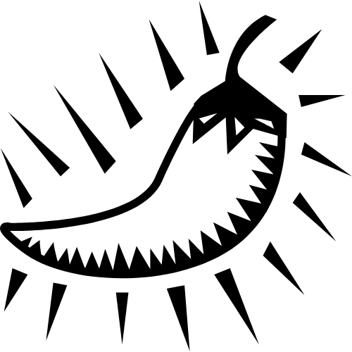 抽象辣椒火熱圖標(biāo)素材 logo png
