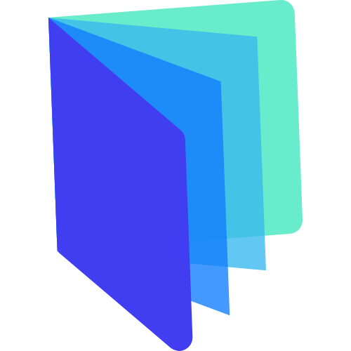 漸變書矢量圖標(biāo) logo png