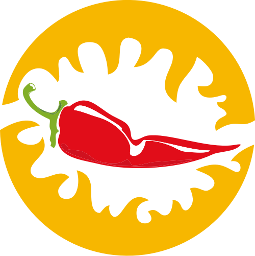 圓形辣椒矢量圖標(biāo)素材 logo png