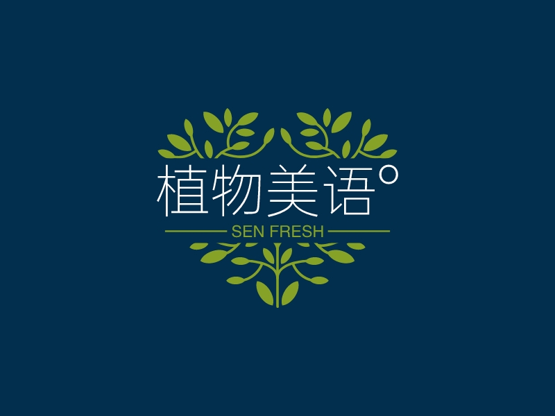 植物美語°LOGO設(shè)計(jì)