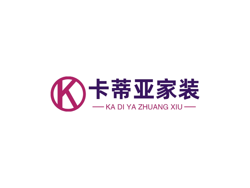 卡蒂亞家裝LOGO設計