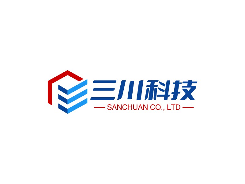 三川科技LOGO設(shè)計(jì)