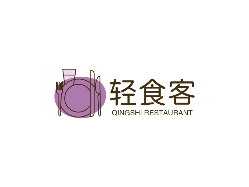 輕食客LOGO設(shè)計(jì)