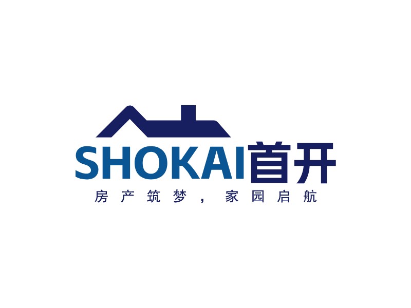 SHOKAI 首開(kāi) Logo Maker - Design SHOKAI 首開(kāi) logos online