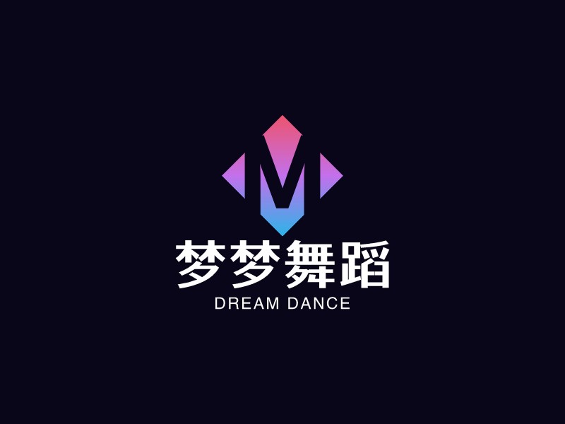 夢夢舞蹈Logo設(shè)計(jì)